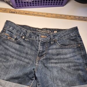 Faded Glory Women's Denim Boyfriend Jeans - Medium Blue